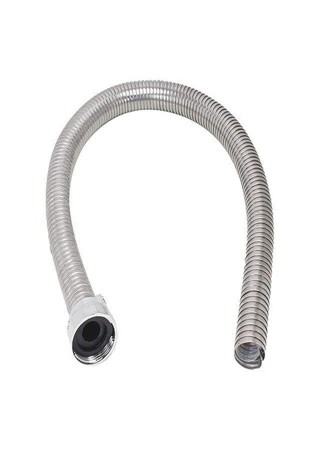 AIMKO Flexible Chrome SS-304 Waste Pipe 1 1/4" (32mm), Stainless Steel Basin Drain Hose for Bathroom and Kitchen, Leakproof, Corrosion-Resistant, Adjustable Flexible Sink Outlet Tube, Pack of 2 - Image 2